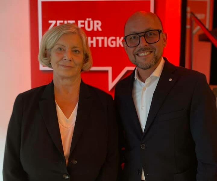 Bürgermeister Ritsch gratuliert der neuen SPÖ-Vorsitzenden